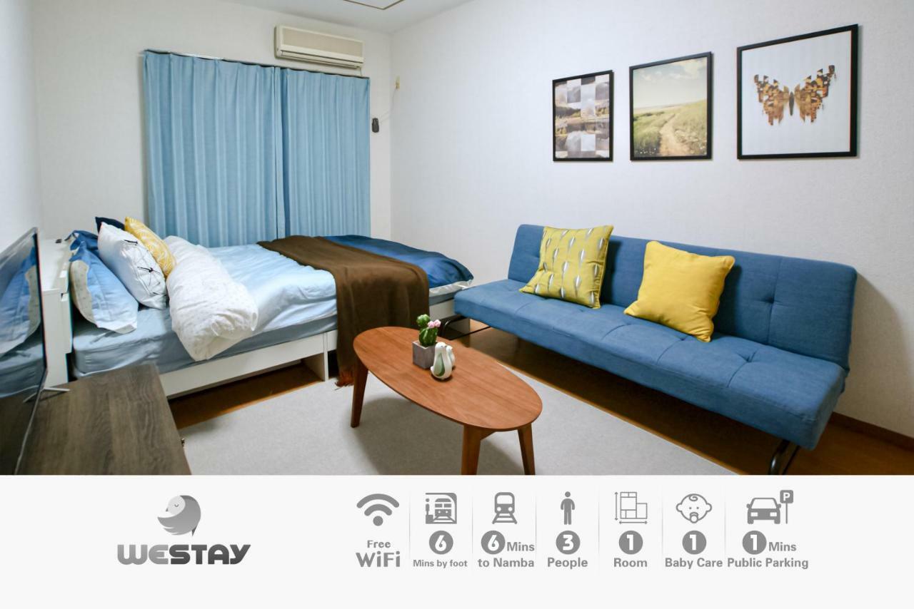 Westay Designers House/6 Mins To Shinsaibashi202 Osaka Dış mekan fotoğraf