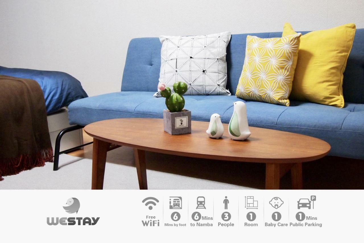 Westay Designers House/6 Mins To Shinsaibashi202 Osaka Dış mekan fotoğraf