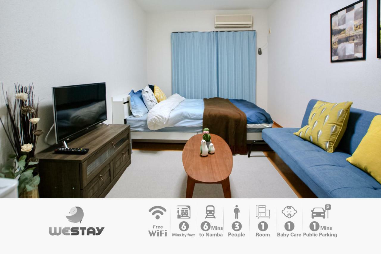 Westay Designers House/6 Mins To Shinsaibashi202 Osaka Dış mekan fotoğraf